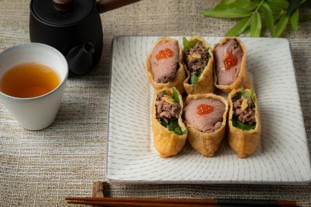 【自慢の肉いなりが特別価格】お父さんへの“ありがと