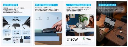 【Anker】高出力＆6ポート搭載でパワフルながら約1.9c
