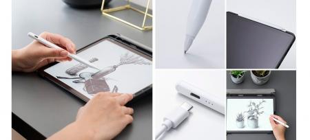まるでシャープペンのような描き心地! 約1mmの極細ペ