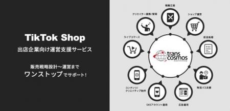 トランスコスモス、TikTok Shopのローンチを見据え、