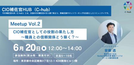 自治体DXのキーパーソン「CIO補佐官」コミュニティ『C
