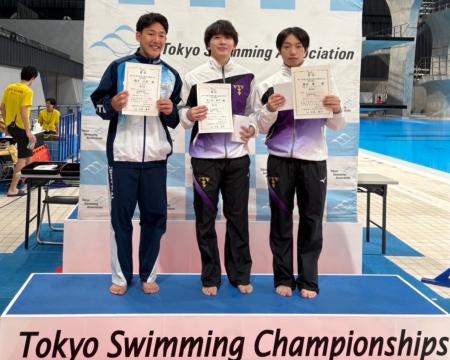 【水泳・飛込競技】佐々木康平選手が『東京都選手権水