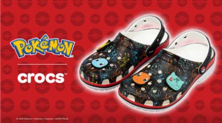ポケモン & Crocs(TM) 最新コラボレーションアイテム