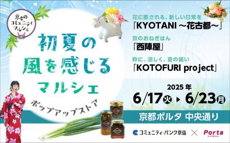 地域を支援するコミュニティ・バンク京信と京都ポルタ