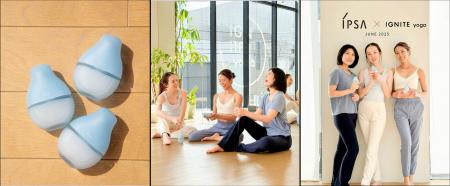 「IPSA」と「IGNITE YOGA」が初のコラボレーション！