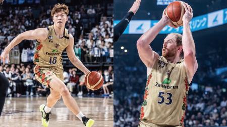 #18 脇真大選手、#53 アレックス・カーク選手「FIBA 