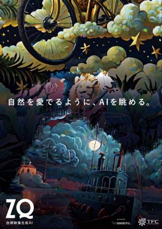 “リアルタイムに映像を生成し続けるAI”自律映像生成AI
