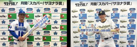 5月度「スカパー! サヨナラ賞」受賞選手が決定！
