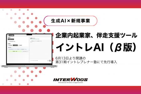 【生成AI×新規事業】企業内起業家支援ツール「イント