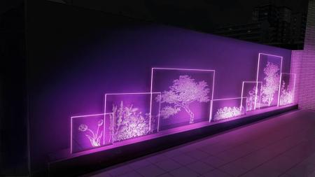 大型特注アクリルアートパネル 全国向けの受注販売を
