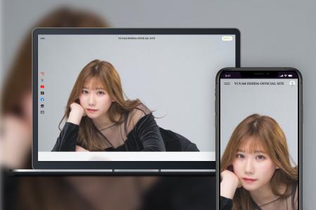 「Bitfan」にて、元NMB48・石田優美のオフィシャルサ