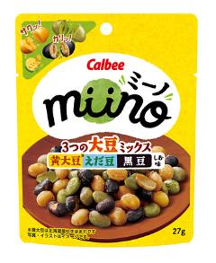 健康素材を使用！『miino3つの大豆ミックス 黄大豆え