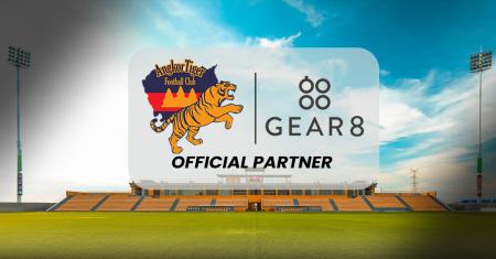 アンコールタイガーFCとGEAR8、公式パートナーシップ