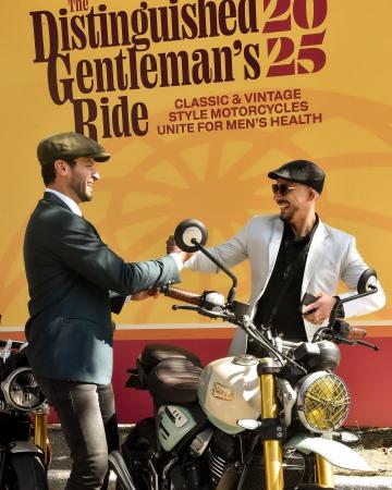 トライアンフから、チャリティイベント「DGR 2025」に
