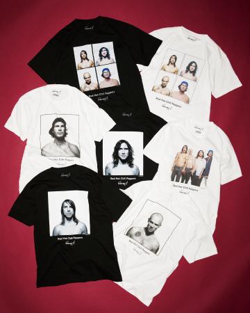 「Red Hot Chili Peppers by Ross Halfin」TシャツがJ
