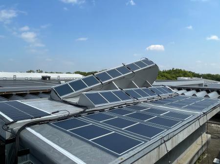 大林組とアイシン、ペロブスカイト太陽電池の実用化に