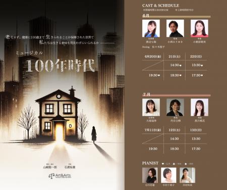 新作ミュージカル『100年時代』～老化を止める技術が