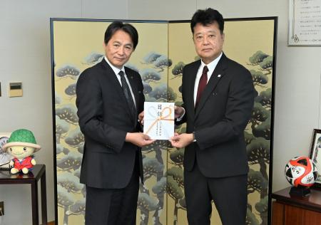 【京都府亀岡市】株式会社浜田様より企業版ふるさと納