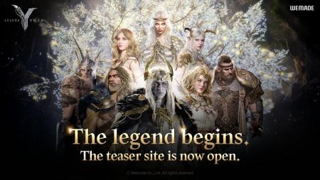 WEMADE、「Legend of YMIR」グローバルティザーサイト