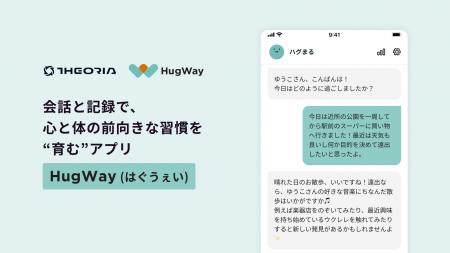 寄り添いAIと日々会話を重ね、今日より良い自分に。心