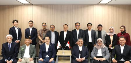 TESSグループ、インドネシア政府関係者が来社