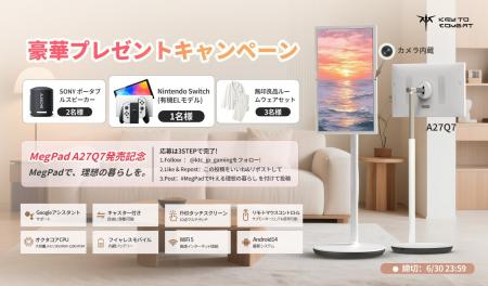 革新的な可搬式スマートモニター「KTC MegPad A27Q7」