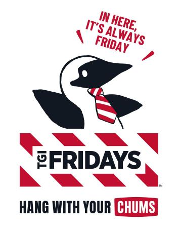 CHUMS × TGI FRIDAYS のスペシャルコラボレーション