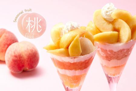 【タカノフルーツパーラー】桃の季節到来。甘くとろけ