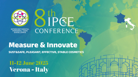 SICC（イタリア化粧品化学者協会）主催の8th IPCEにて