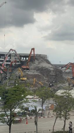タイ・バンコクにて、ミャンマー大地震の影響調査を実