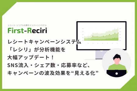 レシートキャンペーンシステム「レシリ」が分析機能を