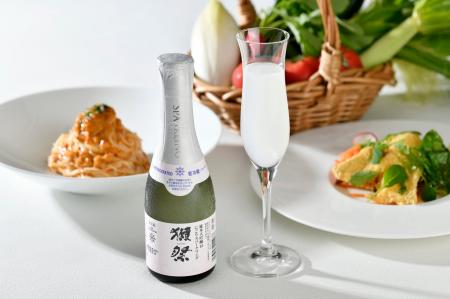 【ホテルニューグランド】獺祭スパークリングとイタリ