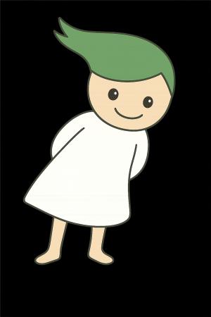 森から、そっと、ひょっこり。橋本組キャラクター「ひ