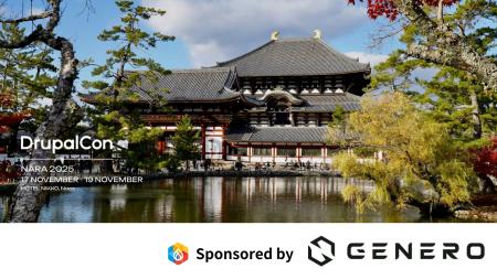日本初開催の「DrupalCon Nara 2025」にメインスポン