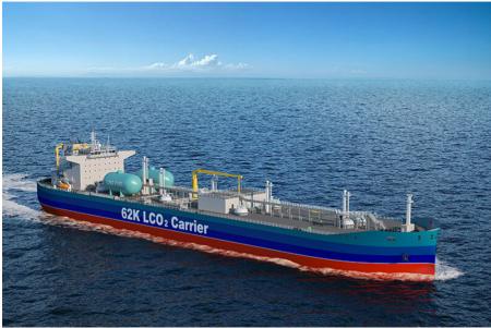 マレーシア・ペトロナスグループと液化CO2輸送船の船