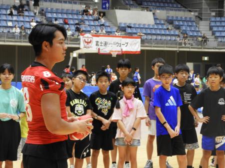 参加無料！トップリーグで活躍する選手と、ボールスポ
