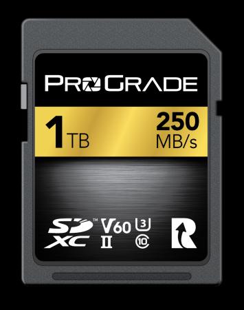 SDXC UHS-II V60 GOLDシリーズに1TBを追加し販売開始