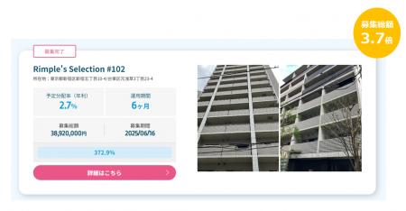 プロパティエージェントの展開する不動産クラウドファ