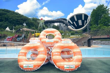 東京サマーランド×JR五日市線コラボ企画　JR五日市線1