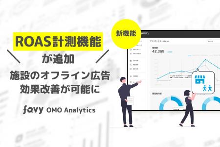 favy「OMO Analytics」ROAS指標で商業施設のWEB広告改