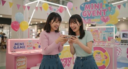 NEIGHBOR、AI生成で“店舗・イベント向けミニゲーム”を