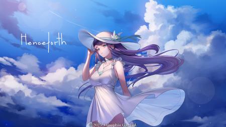 時空を飛ぶVSinger「香祇夜 碧葉」【Henceforth】の歌