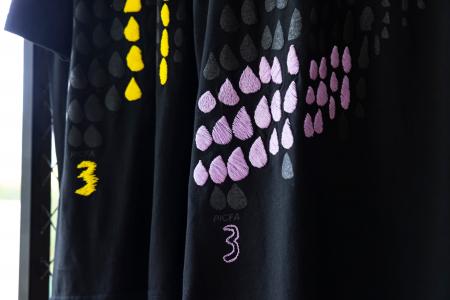 【PICFA ECサイト3周年記念】刺繍で再編集した限定Tシ