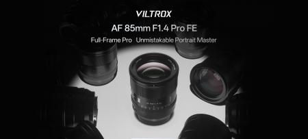 Viltrox AF 85mm F1.4 PRO ソニーEマウント 新発売