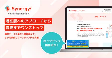 Synergy!で潜在顧客へのアプローチも実現可能にーWeb