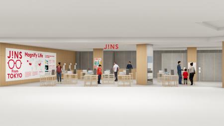 ベトナム1号店に先駆け、JINSブランドを体験できるポ