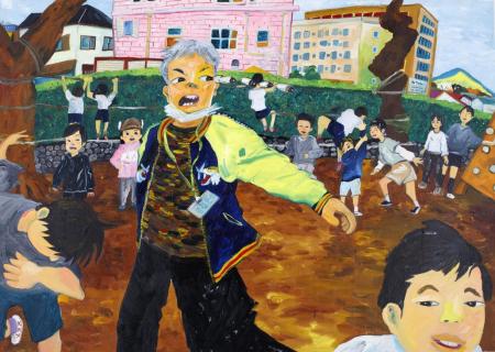 【銀座 蔦屋書店】弓指寛治による「4年2組」展をutf-8