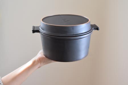 伝統の瀬戸焼製で超軽量・レンジもOKのダッチオutf-8