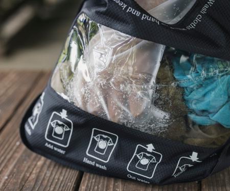 長期休みの旅行でも大活躍！Makuakeで「Hand WashBag