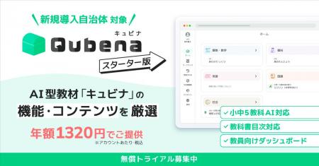 株式会社COMPASS、新規導入自治体向けにキュビナの機